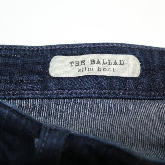 Adriano Goldschmied The Ballad Slim Boot Dark Wash Jeans Size 28 - Picture 6 of 16